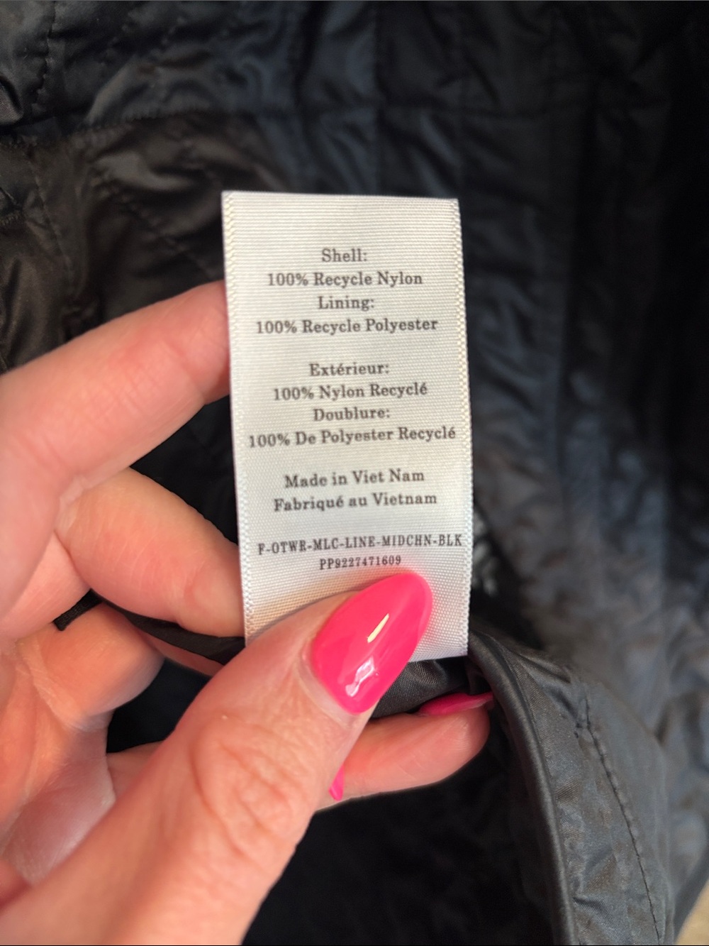 NWT Everlane The Midi Quilted Liner - Picture 14 of 16